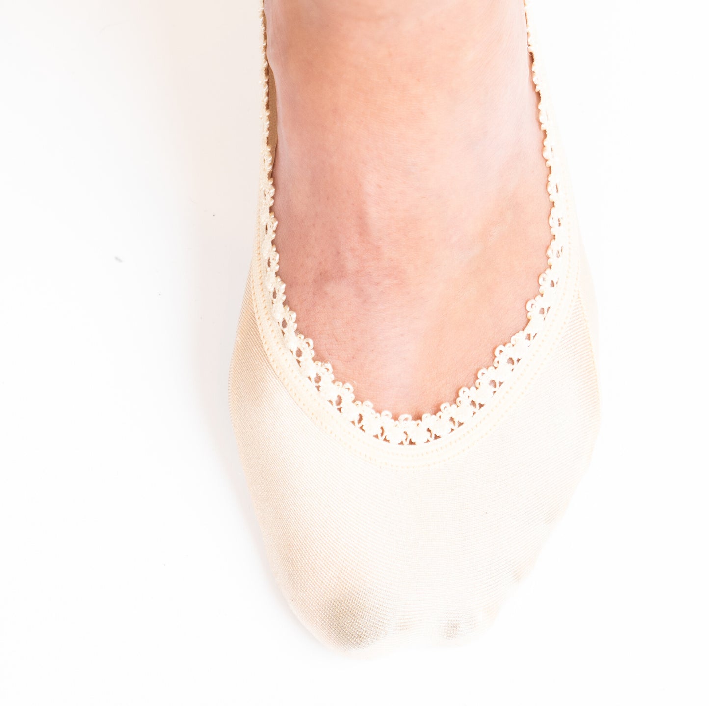 The Signature Pair — 1 Sand Footie Dress Sock
