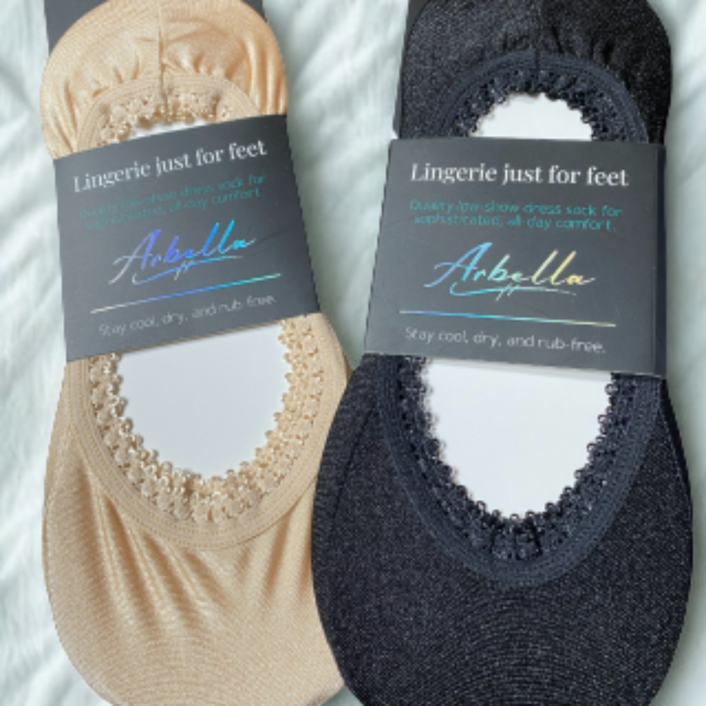 The Starter Set — 2 Pairs of Luxe, Low-Show Perfection
