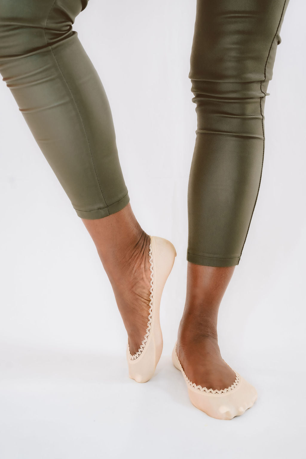 The Signature Pair — 1 Sand Footie Dress Sock