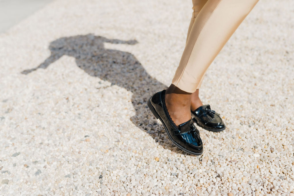 The Signature Pair — 1 Black Footie Dress Sock