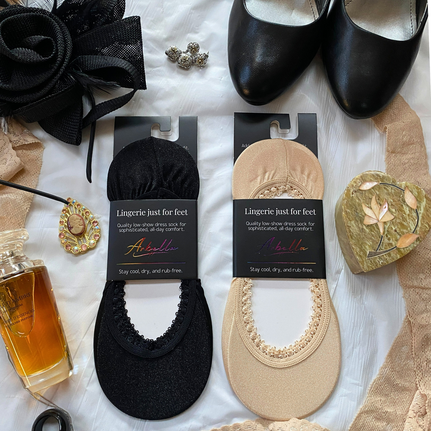 The Starter Set — 2 Pairs of Luxe, Low-Show Perfection